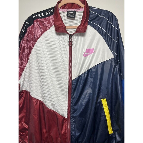 Nike Sportswear 352‎ Women's Windbreaker Jacket Running Zipper Size Large - Picture 2 of 9
